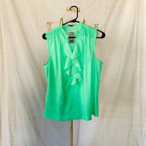 NWT -  Ann Taylor Tops | Ruffle Collar Sleeveless